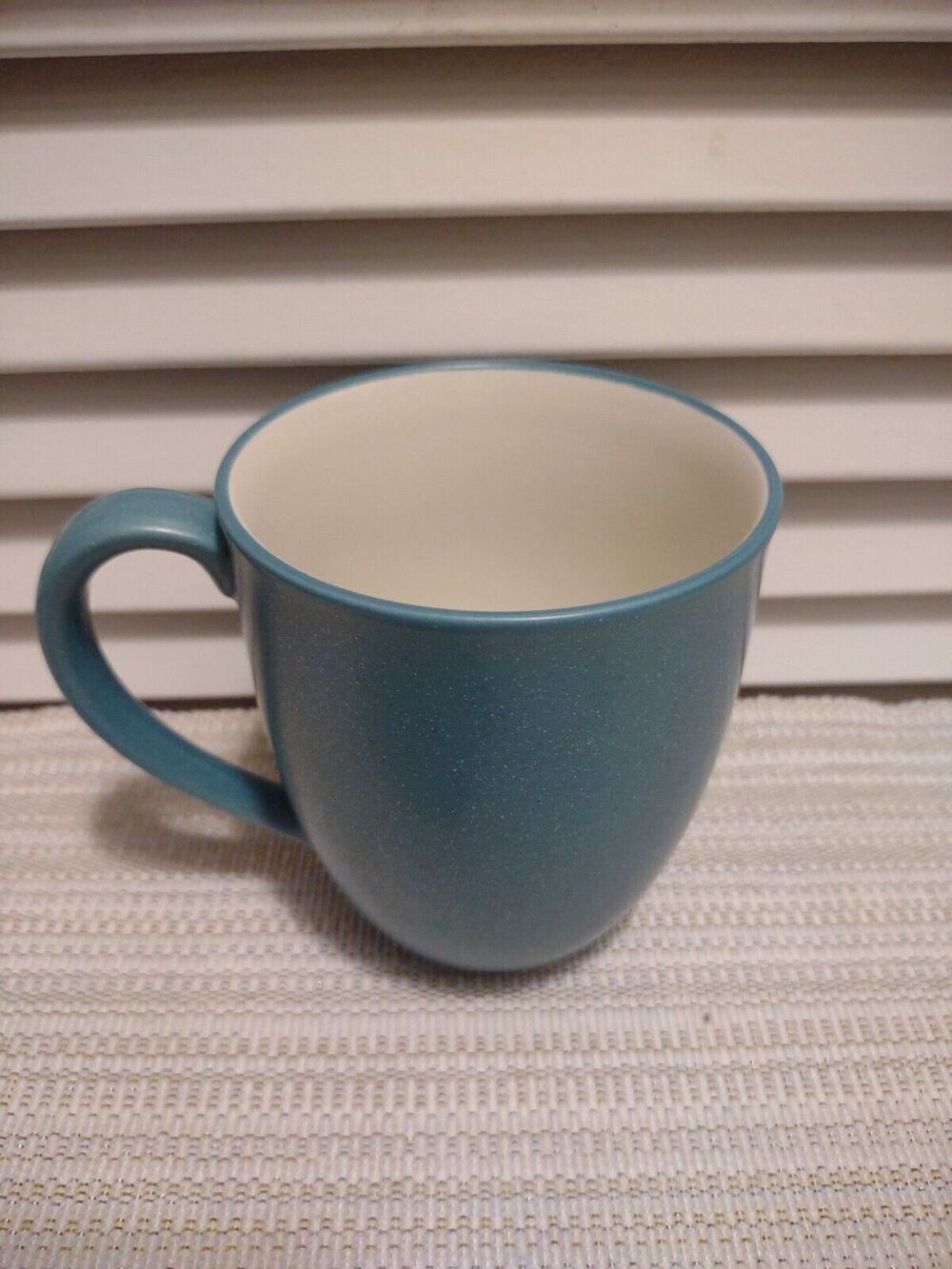 Noritake Colorwave Turquoise Color 8093 Blue Stoneware Coffee Cup Mug Only